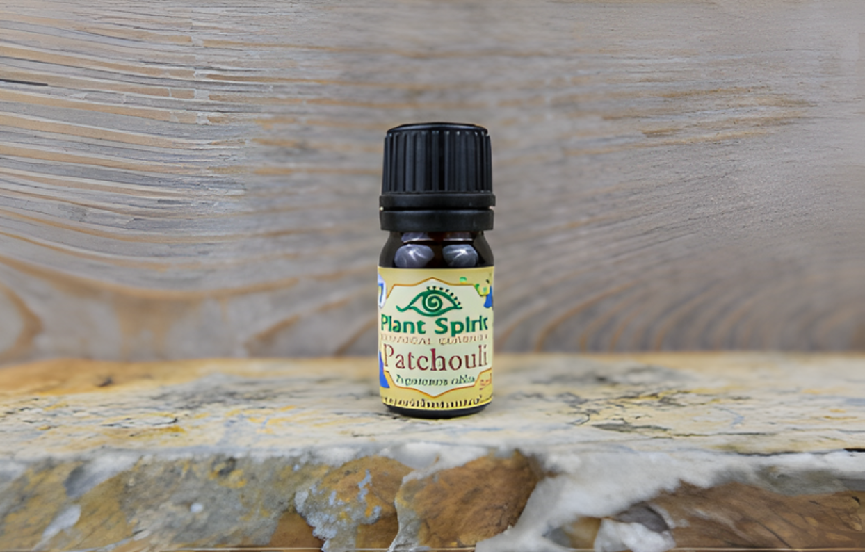 Organic Patchouli Essential Oil 5ml (Pogostemon cablin)