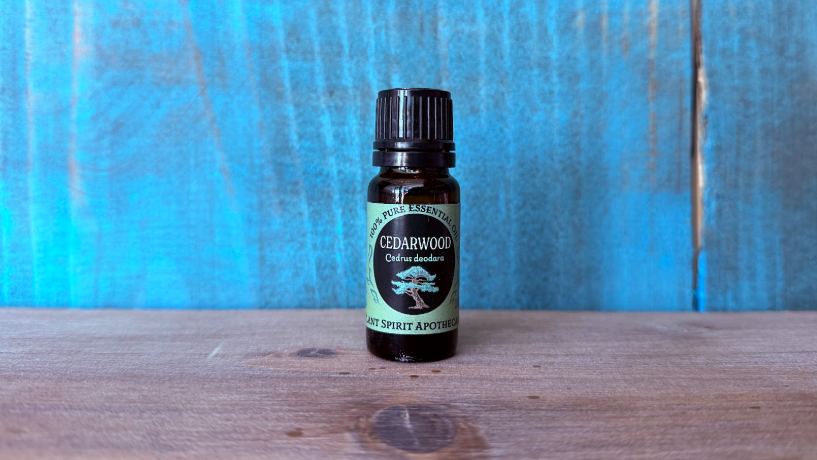 Organic Cedarwood Essential Oil 5ml (Cedrus deodara)