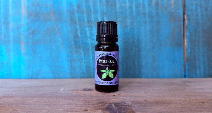 Organic Patchouli Essential Oil 10ml (Pogostemon cablin)