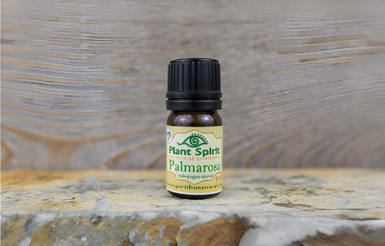 Organic Palmarosa Essential Oil 5ml (Cymbopogon martini)