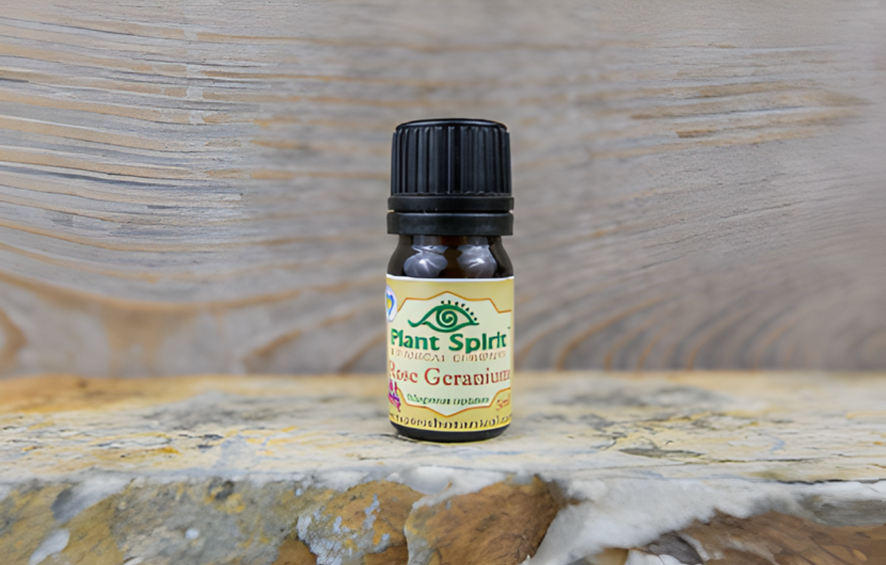 Organic Rose Geranium Essential Oil 5ml (Pelargonium capitatum)